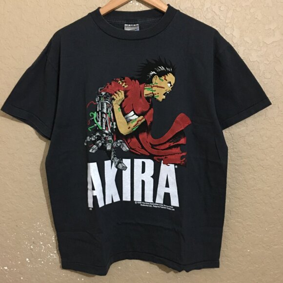 Akira Tetsuo Anime Japan Promo Black T-Shirt Large Single Stitch Modern - Picture 1 of 6